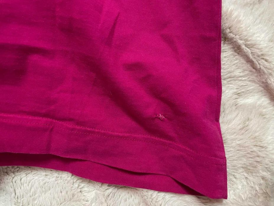 Damski Różowy Tshirt Adidas S Vintage