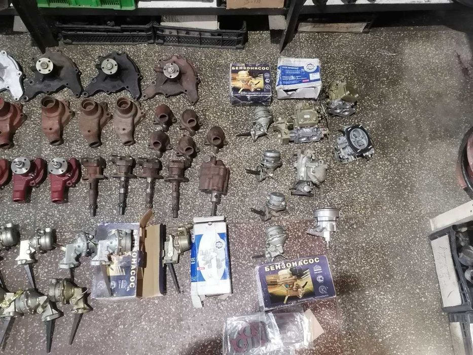 Масляные насосы, бензонасосы, помпы Газ 51, Газ 53, Уаз 452, Уаз 469