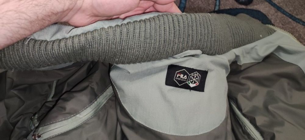 Винтажный Пуховик Fila Трансформер