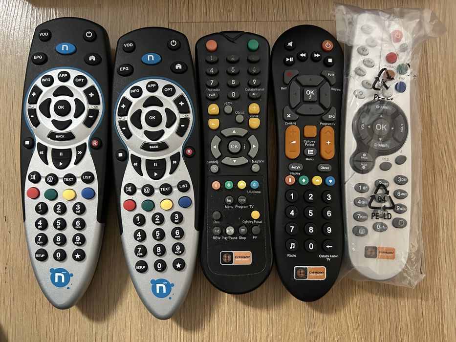 Dekodery Cyfrowego Polsatu i NC+