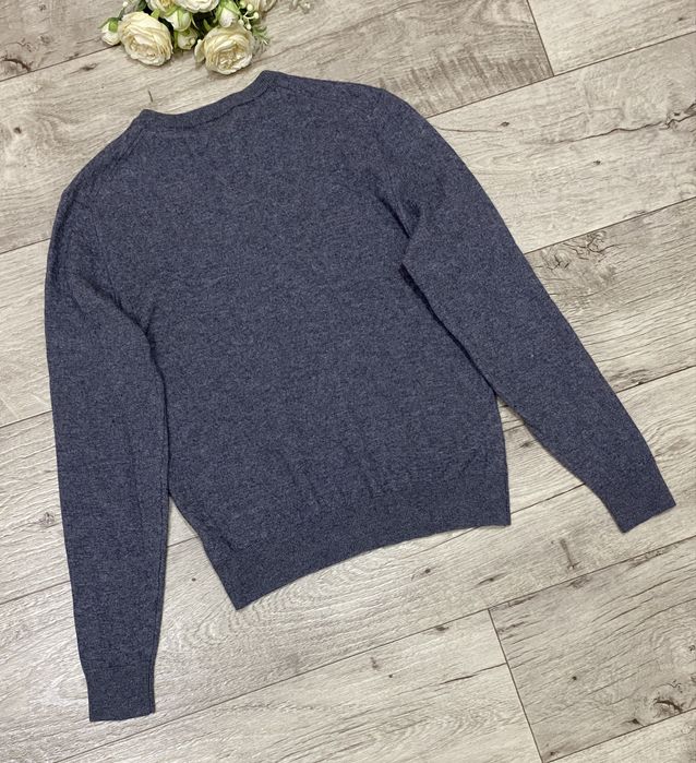 Джемпер, реглан, свитер шерсть/шелк/кашемир HACKETT LONDON, р.S-M