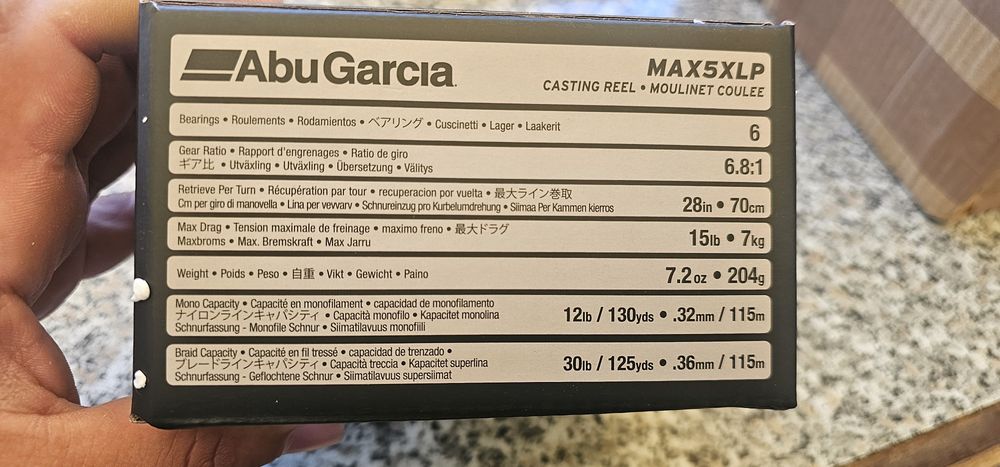 Abu garcia max5xlp