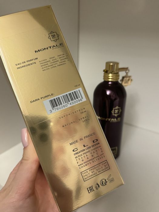 Духи Montal (Dark Purple) оригінал нові