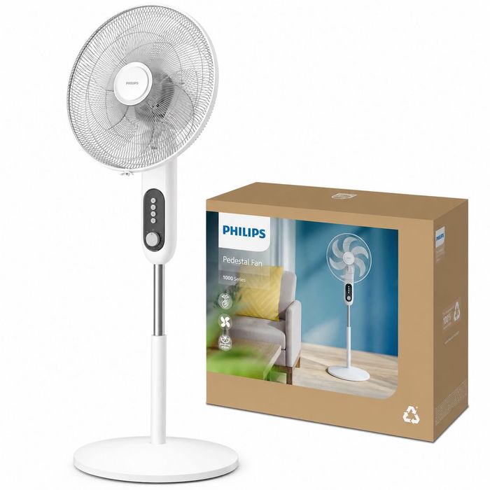 Wentylator stojący Philips CX1220/00 45 W 45 cm timer oscylacja 112–131 cm