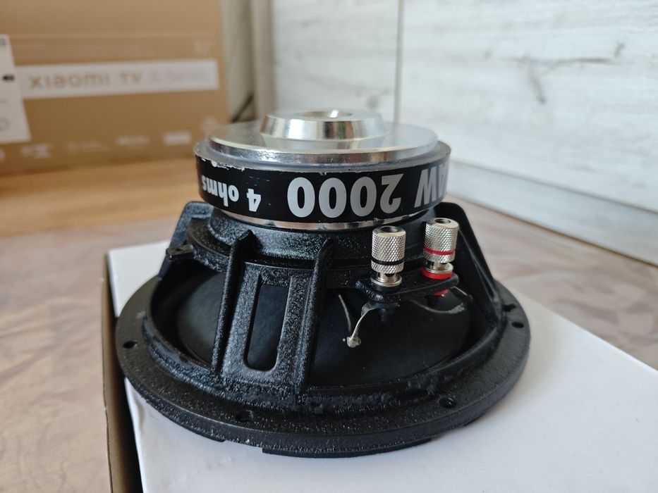 Subwoofer MIVOC AW2000 20cm Głośnik niskotonowy.  POTĘŻNY