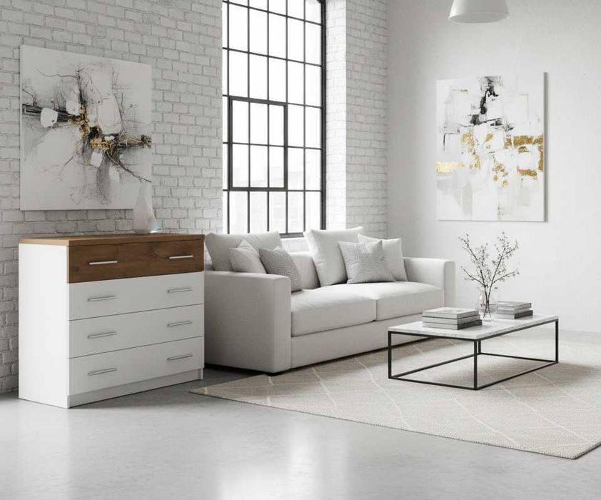 Комод Маркос 4ш - Благородное сочетание оттенков создает ощущение уюта