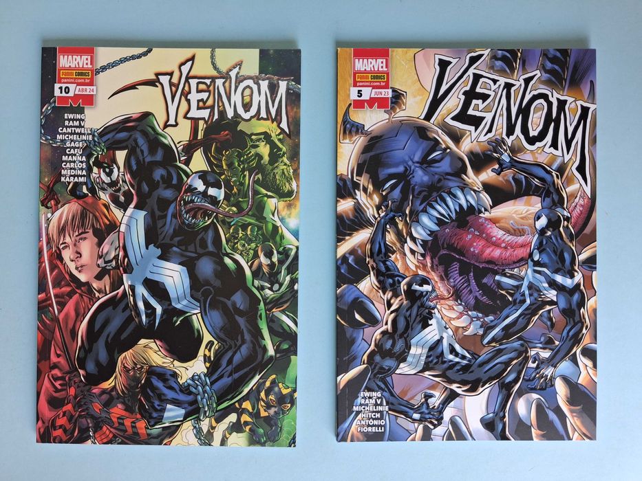VENOM (3ª Série) - Panini Editora, 2022 - Números 1 a 10