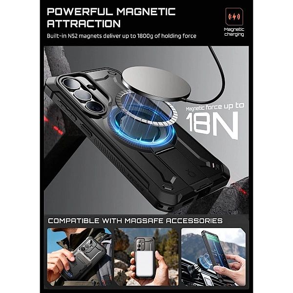 Supcase Unicorn Beetle Pro Mag Magsafe 2-Set Galaxy S26 Black