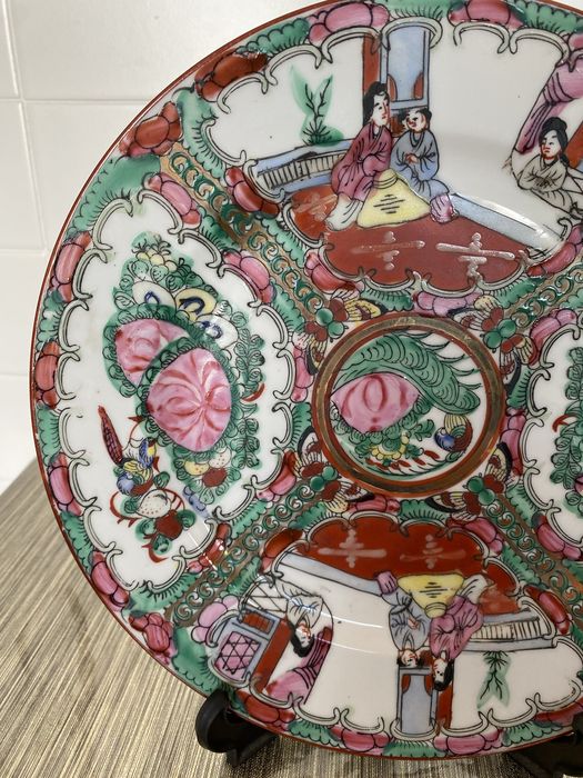 Prato de porcelanan macau