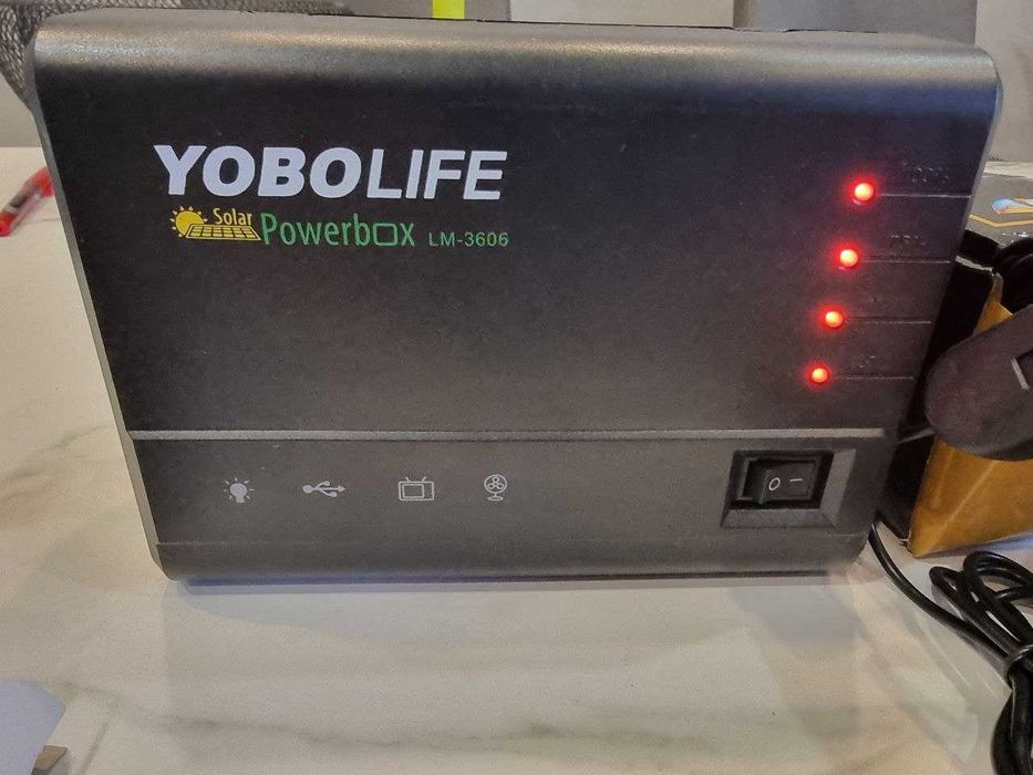 Yobolife Solar Powerbox LM-3606 —  портативна зарядна станція