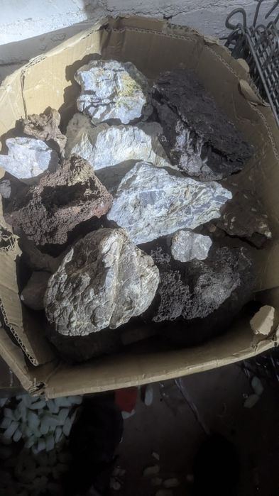 Skała scenery, lava, elephant stone, korzenie Red moore aquascaping