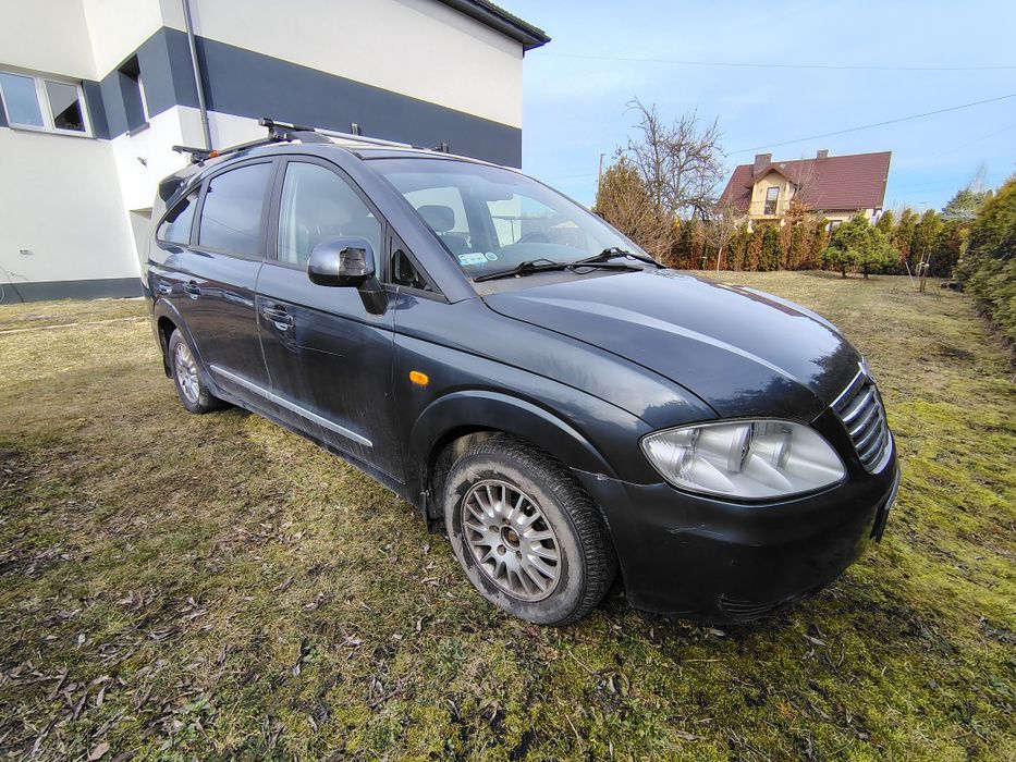 Ssanyong Rodius 2012 r z silnikiem 2.7 Diesel Automat DVD Alufelgi