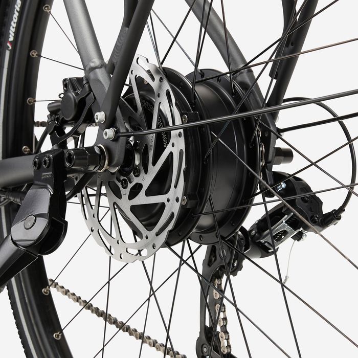 Bicicleta Elétrica de Cidade Longa Distância 500 Quadro Alto