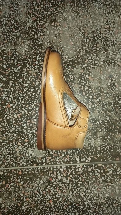 Sapato em pele criança menina Rudi