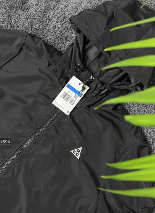 Чорна Вітровка Nike ACG — Черная Куртка Найк АСГ