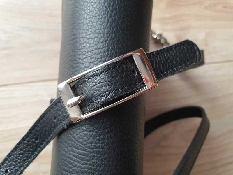 Torebka listonoszka skóra naturalna Ryłko