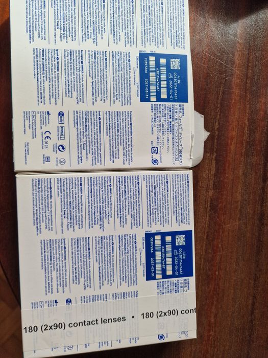 Lentes de contacto diárias