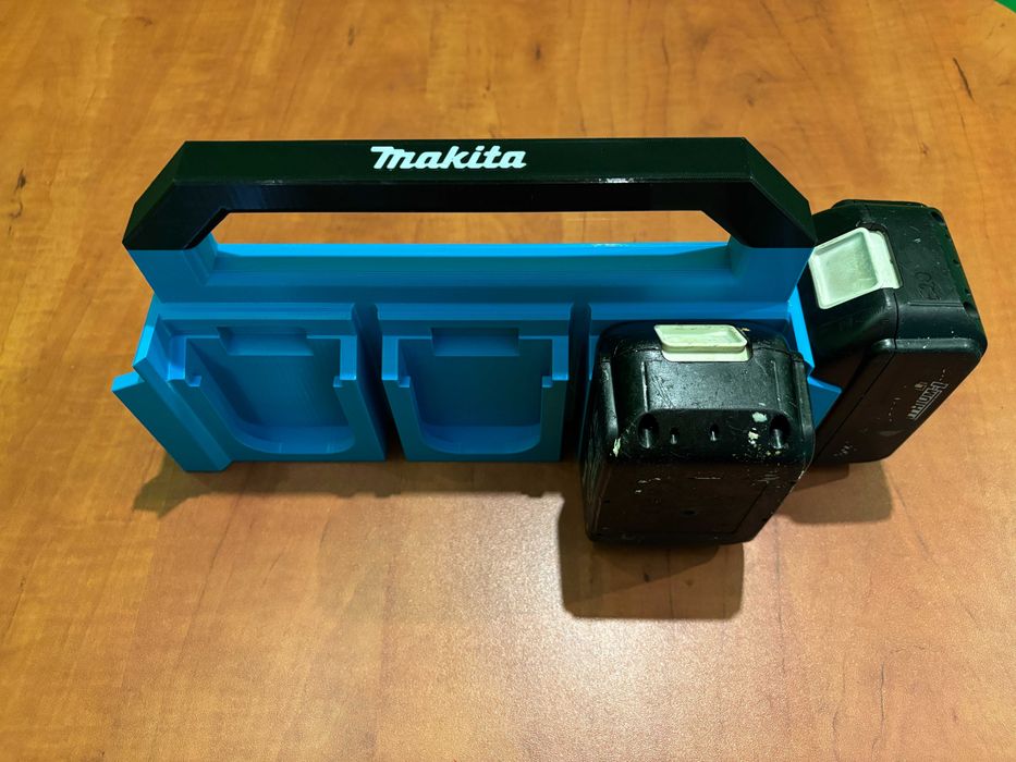 Uchwyt koszyk do baterii Makita 18V, 8 akumulatorów