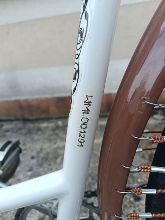 Stylowy rower retro / klasyk na zabytkowej ramie Opel + Dokumentacja policyjna