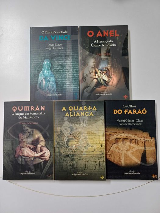 Lote de livros 5 unidades2