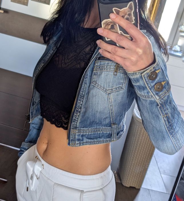 Kurtka jeansowa xs/s Bershka