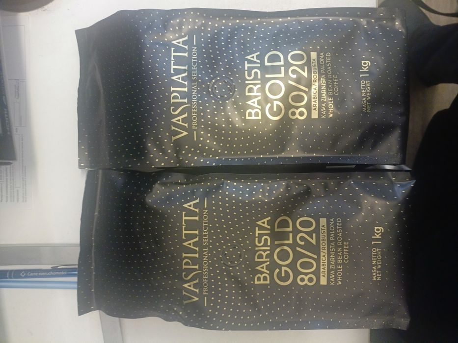Kawa ziarnista 1 kg Vaspiatta barista Gold Arabica