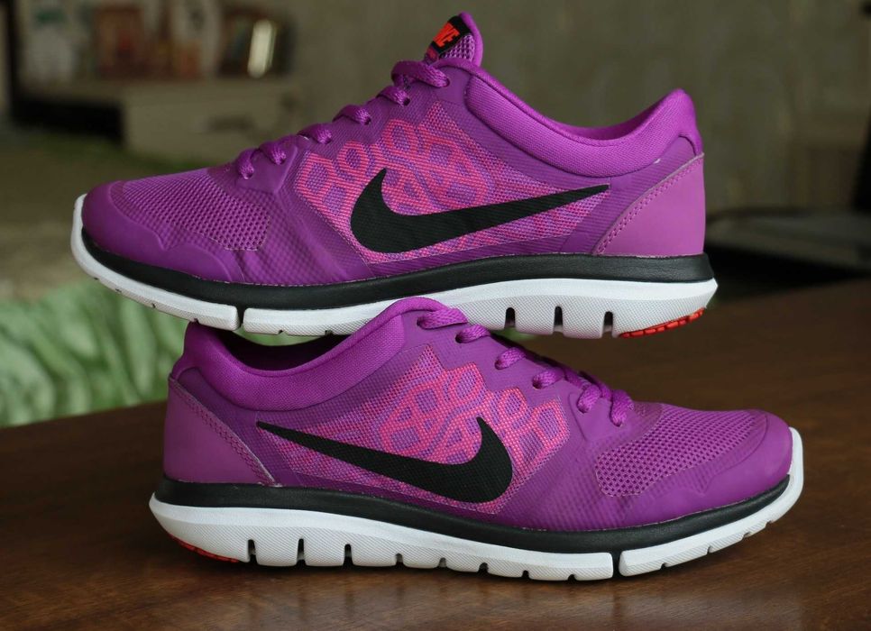 Фиолетовые Nike Flex 2015 Free Run, 40 размер, 25.5 см