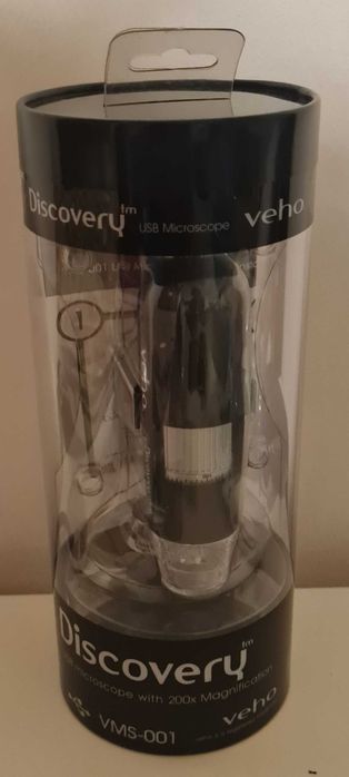 Microscópio usb discovery veho 200x