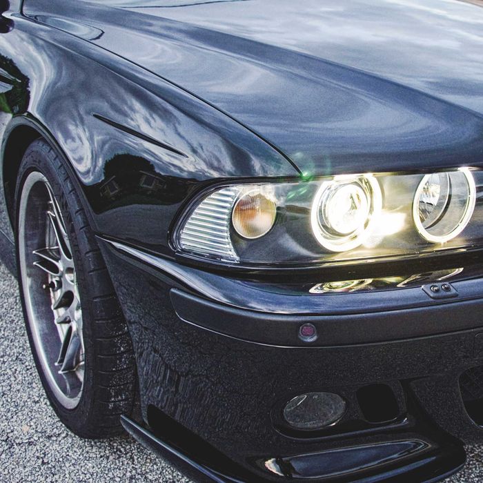 BMW E39, постер, картина на полотні