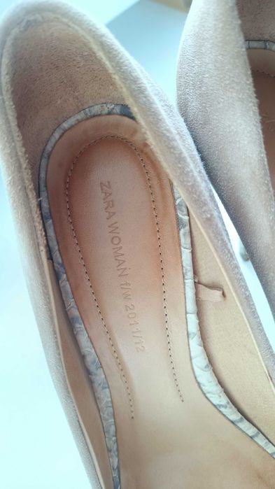 Eleganckie szpilki na platformie ZARA Woman, rozmiar 39