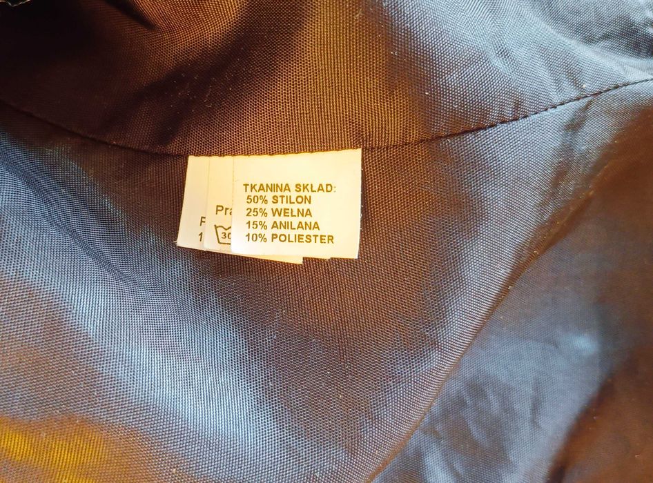 Marynarka/Żakiet czarno-białą krata rozm. 36 / S  WYSYŁKA GRATIS