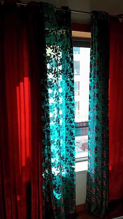 Curtains and Bedspread
