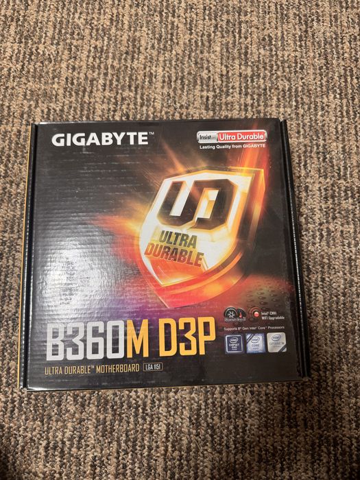 материнська плата gigabyte b360m d3p б/у
