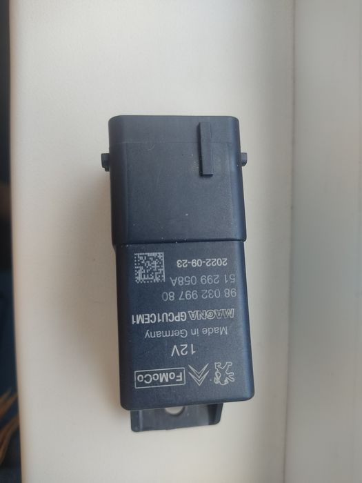 Реле свічок розжарювання накалу Citroen Peugeot Fiat Lancia Ford