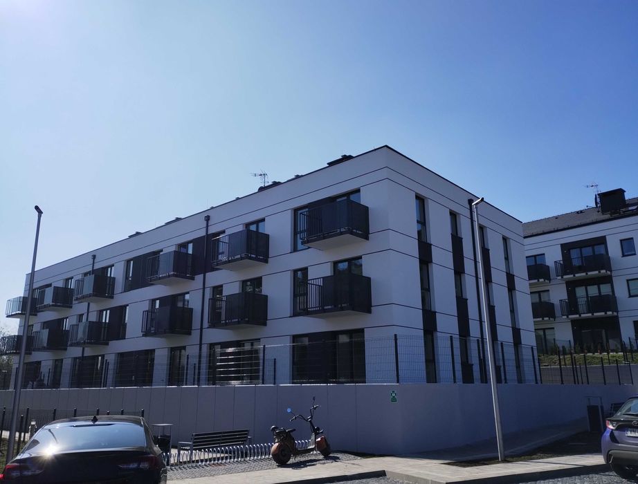 Nowe 2 pokoje, 30,34 m2, Małe Błonia, balkon, miejsce postojowe