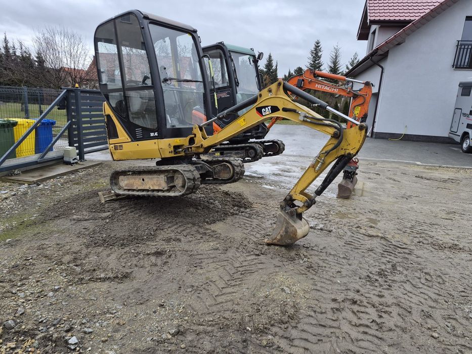 Minikoparka Hitachi mini koparka 2t silnik yanmar