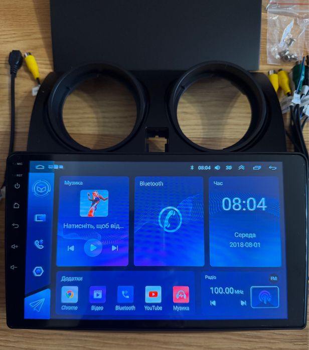 Android магнітола Nissan Qashqai J10 2006-2013 2/32 Gb; CarPlayAndroidavto