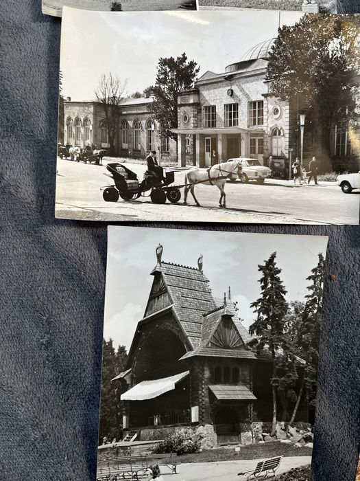 8 starych pocztówek/widokówek Ciechocinek PRL