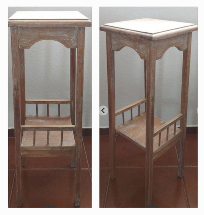 Floreira antiga restaurada : preço mais baixo...