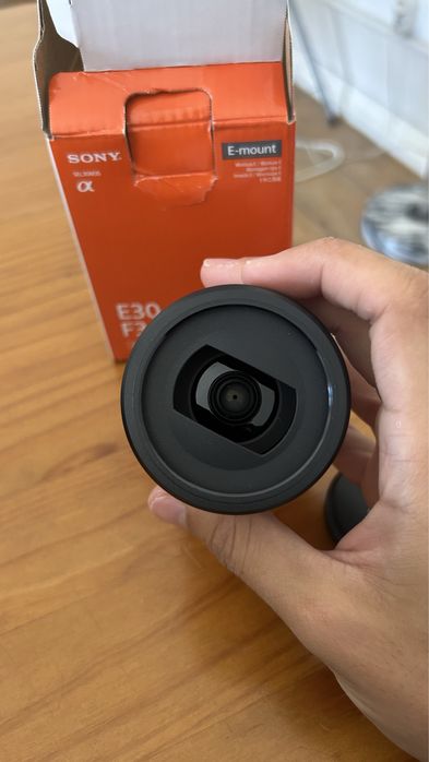 Lente sony E-mount 30mm 3.5 macro com garantia
