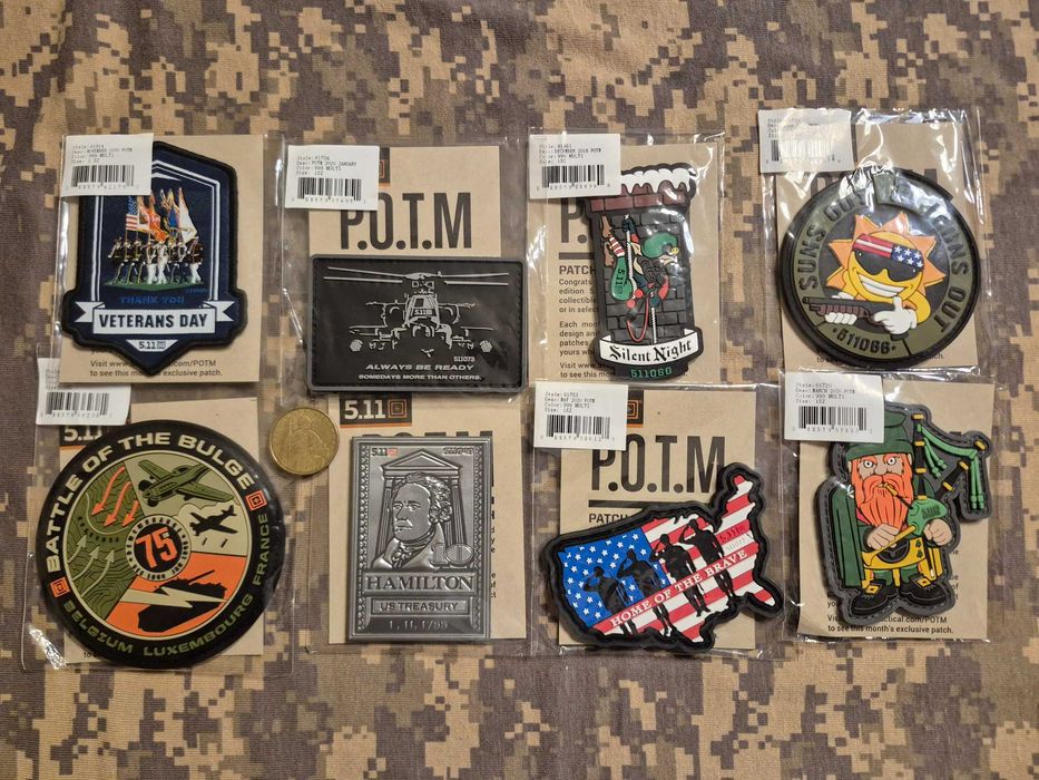 5.11 Патчі/Шеврони