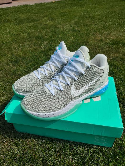Buty do koszykówki Nike Zoom Kobe 6 Protro White