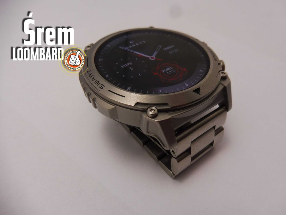 Smartwatch GARETT ATOM V009145  / Ładowarka / Stan DB!