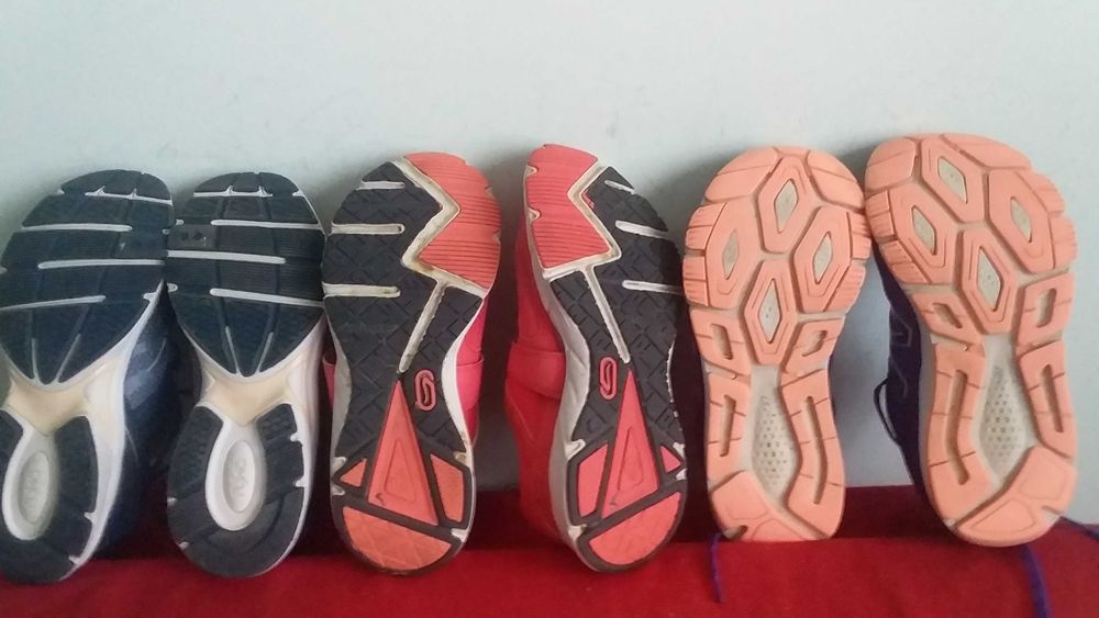 Кросівки  бігові-унісекс-ryka-36/23;Kalenji-37/24;New Balance-39/25