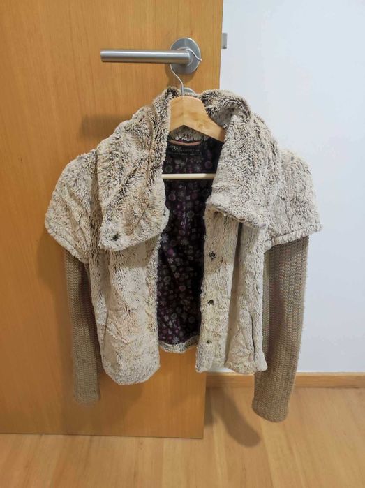 casaco pelo Zara