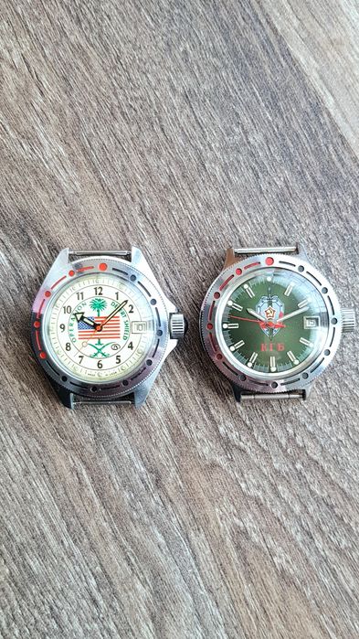 Годинник Восток КГБ  Амфібія Командирские Автоподзавод  2416.Б СРСР