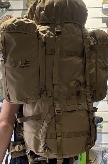 Рейдовый рюкзак армії Норвегії 140 літрів (на алюмінівій рамі) сумка