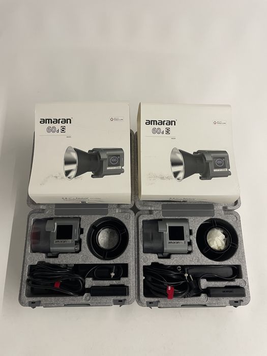 Luz de Estudio Portatil Aputure Amaran 60d S 65W 5600K