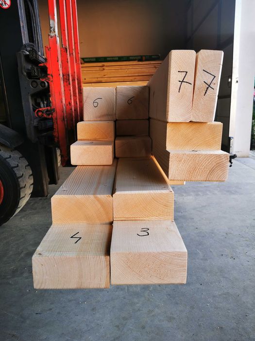 Murłata, słup 12x12 C 24 kvh świerk 13mb, drewno konstrukcyjne, więźba