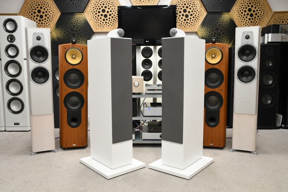 kolumny podłogowe stereo B&W Bowers&Wilkins 702 S2  Myślenice zamiana